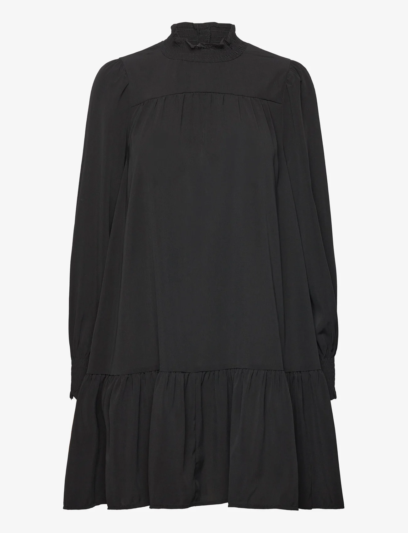 Vero Moda - VMSHILAH NAJA HIGH NECK DRESS WVN GA - lowest prices - black - 0