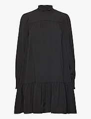 Vero Moda - VMSHILAH NAJA HIGH NECK DRESS WVN GA - summer dresses - black - 0