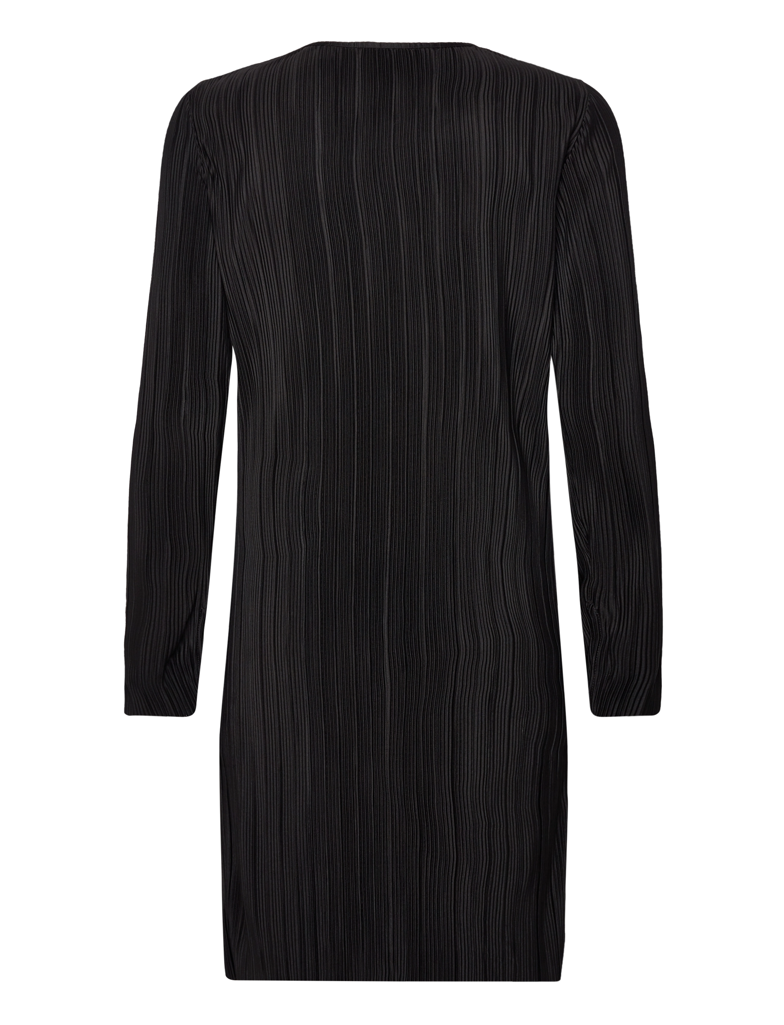 Vero Moda - VMAURORA LS O-NECK SHORT DRESS JRS - festtøj til outletpriser - black - 1