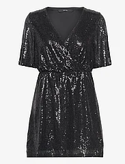 Vero Moda - VMKAJE 2/4 SHORT DRESS JRS - feestelijke kleding voor outlet-prijzen - black - 0