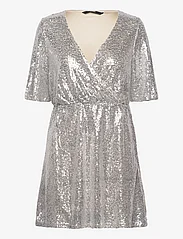 Vero Moda - VMKAJE 2/4 SHORT DRESS JRS - ballīšu apģērbs par outlet cenām - silver colour - 0