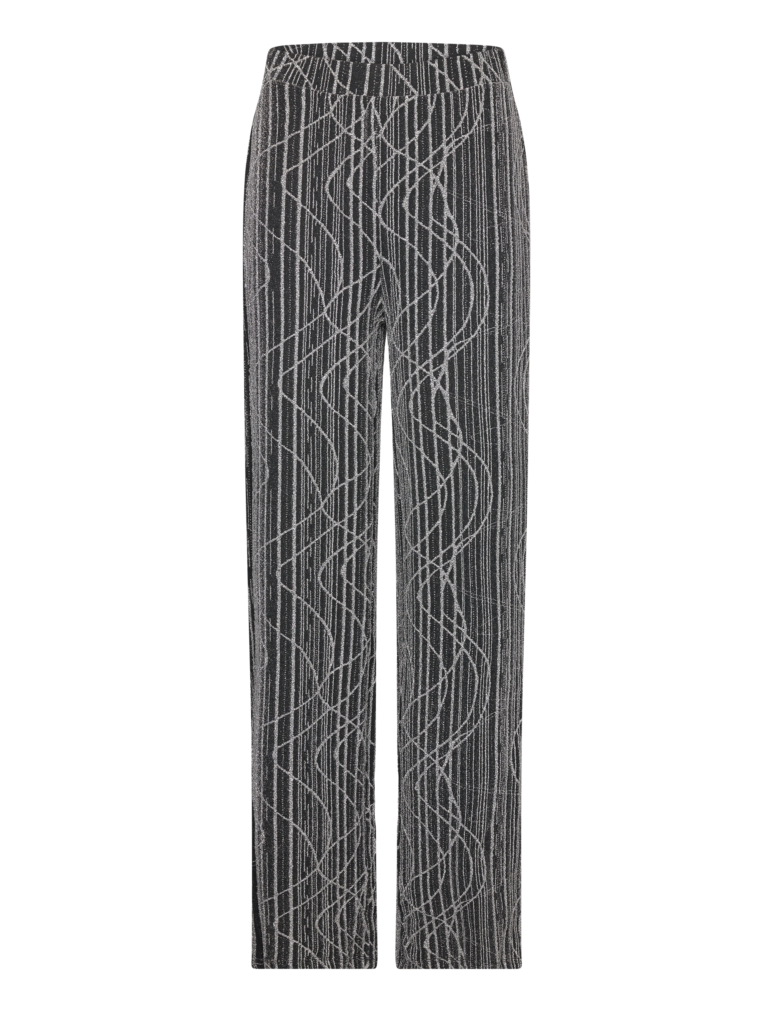 VERO MODA Vmkanz Sibe Hw Wide Hose Jrs Schwarz - XS - Damen