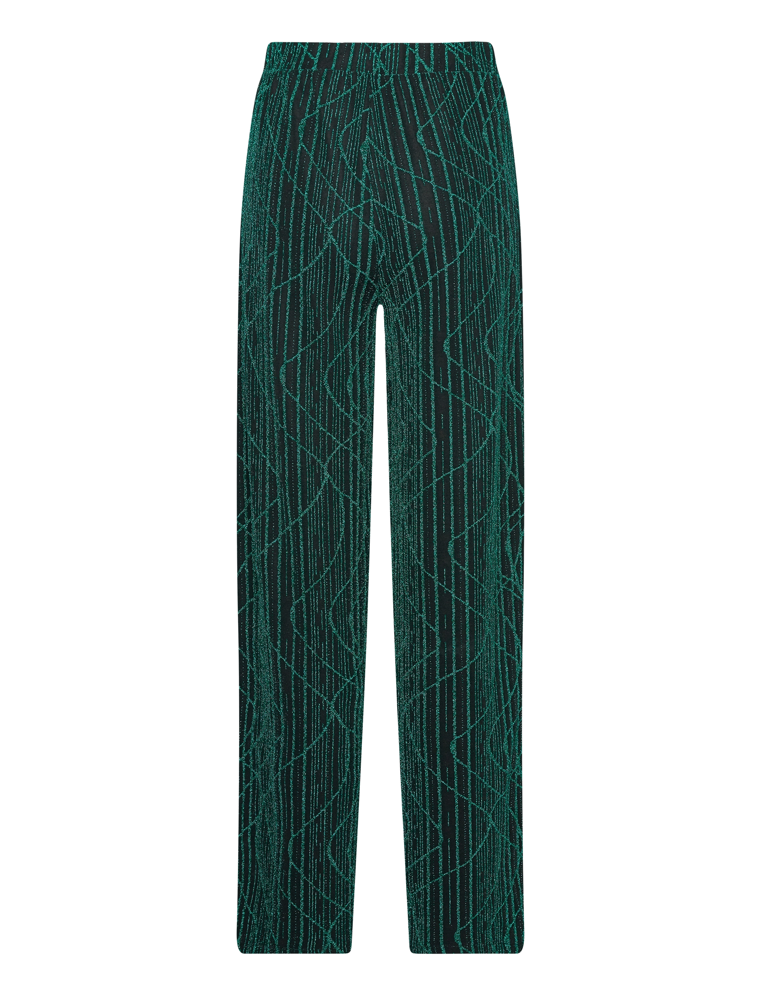 Vero Moda - VMKANZ SIBE HW WIDE PANT JRS - laveste priser - black - 1