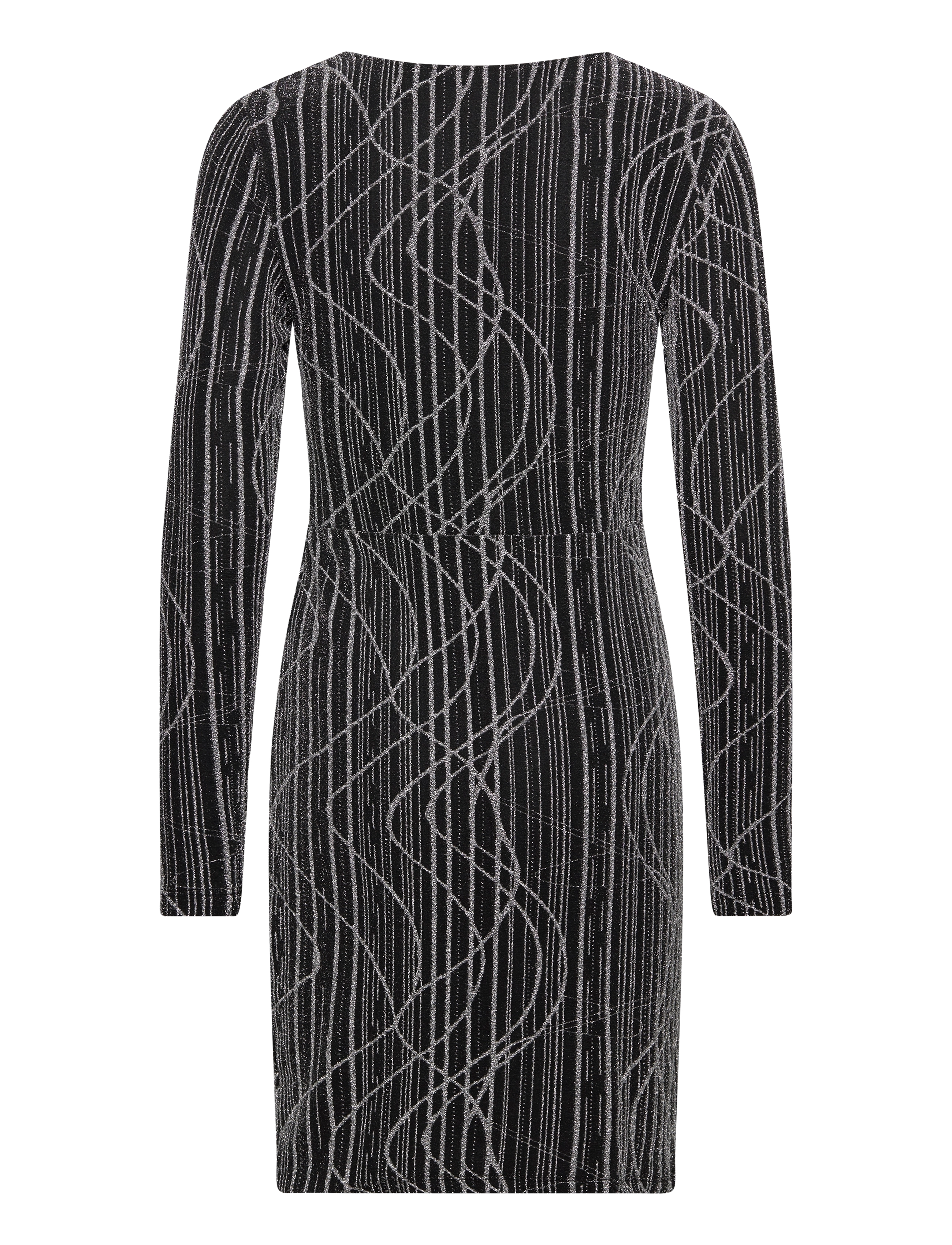Vero Moda - VMKANZ SIBE LS SHORT DRESS JRS - laveste priser - black - 2