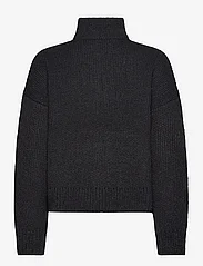 Vero Moda - VMYOKO LS HIGHNECK ZIP CARDIGAN GA BOO - swetry rozpinane - black - 1