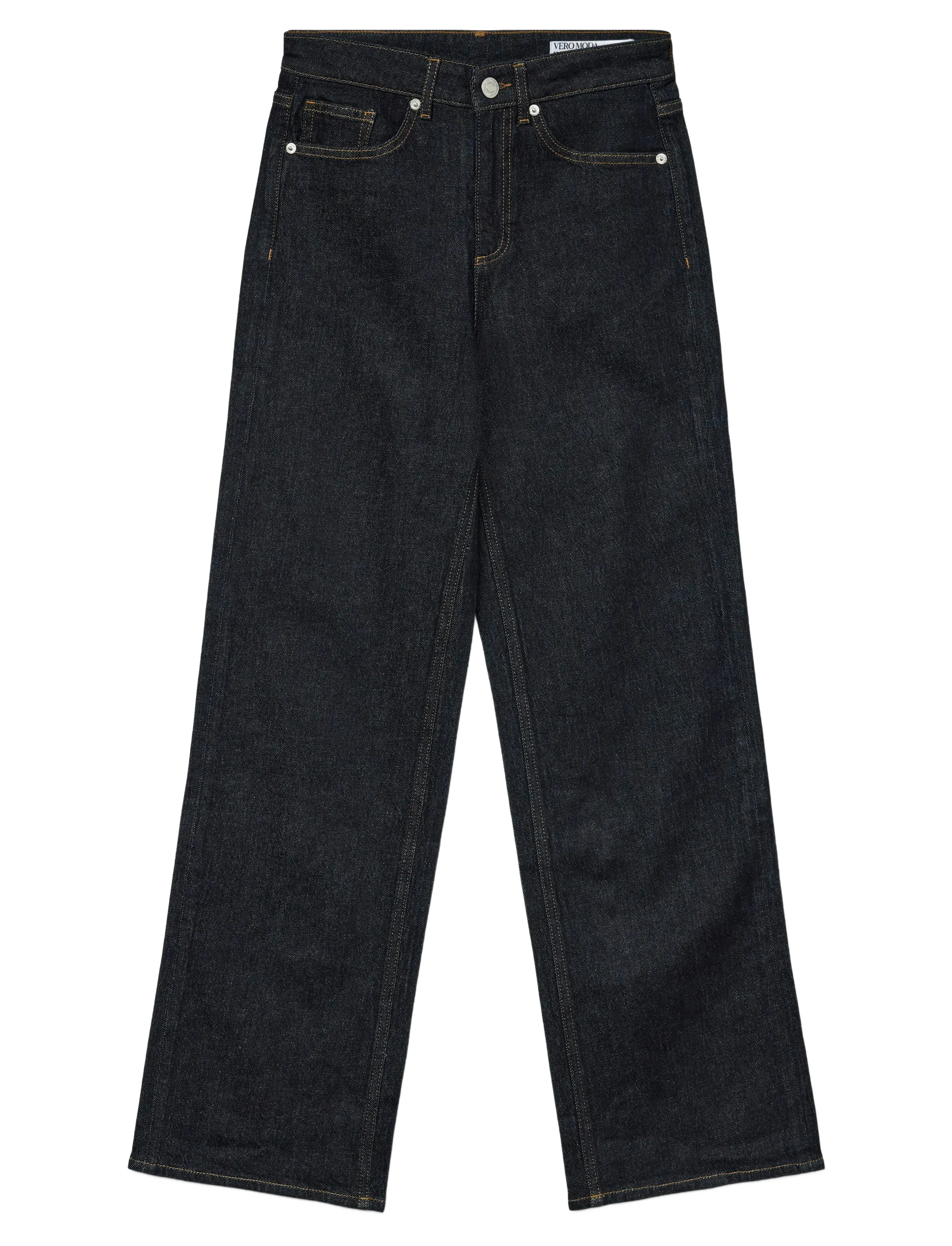 Vero Moda VMTESSA HR WIDE JEANS RA369 GA NOOS - Jeans - DARK BLUE DENIM / blue