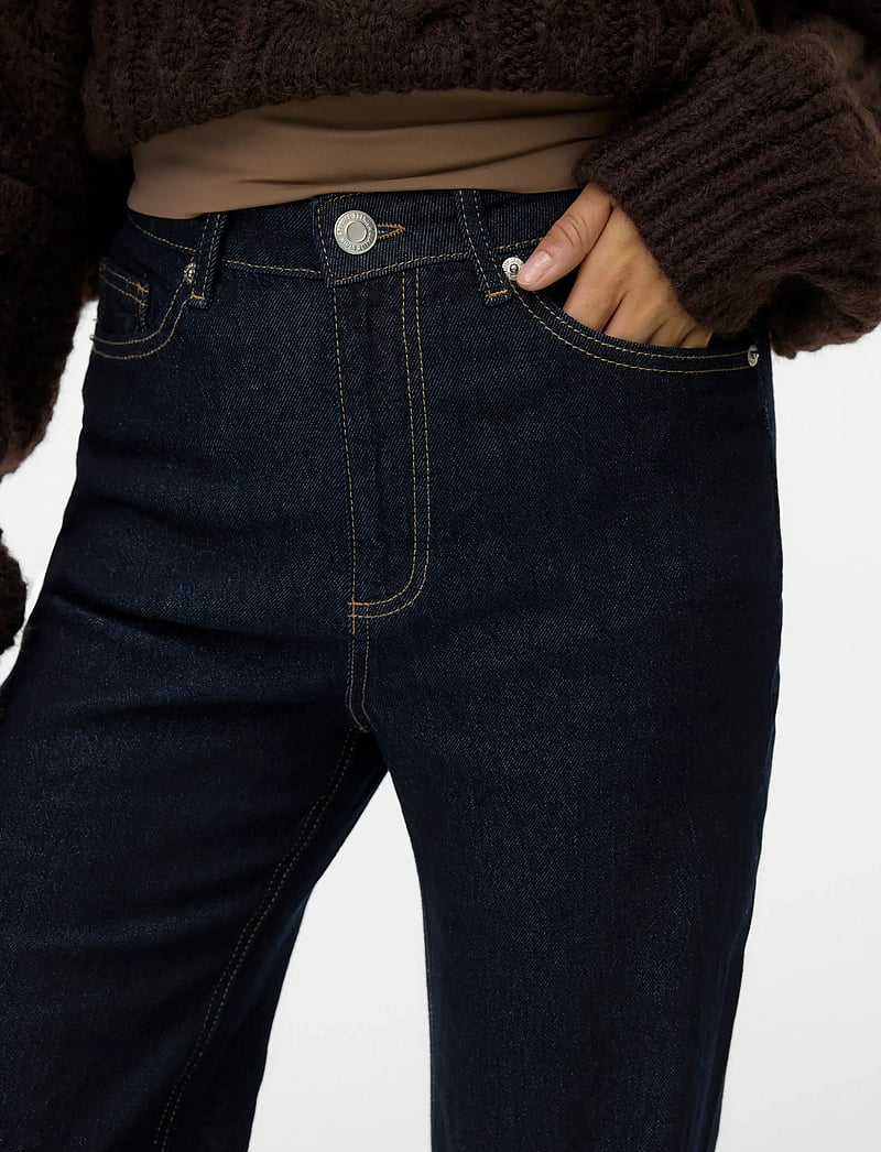 Vero Moda - VMTESSA HR WIDE JEANS RA369 GA NOOS - vida jeans - dark blue denim - 5