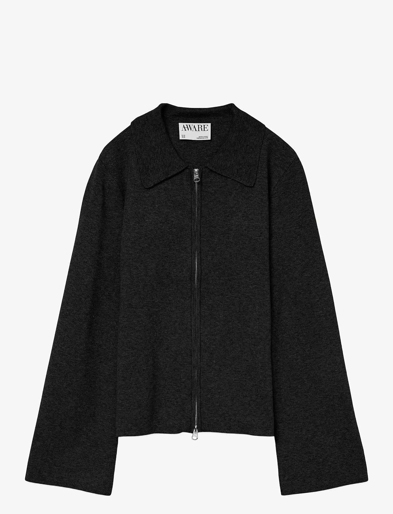 Vero Moda - AWHANNA LS KNIT CARDIGAN NOOS - cardigans - black - 1