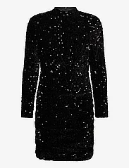 Vero Moda - VMBELLA LS SHORT DRESS JRS - vakarėlių drabužiai išparduotuvių kainomis - black - 0