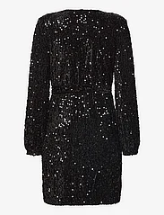 Vero Moda - VMBELLA LS WRAP SHORT DRESS JRS - ballīšu apģērbs par outlet cenām - black - 1