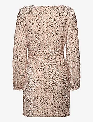 Vero Moda - VMBELLA LS WRAP SHORT DRESS JRS - party wear at outlet prices - pumice stone - 1