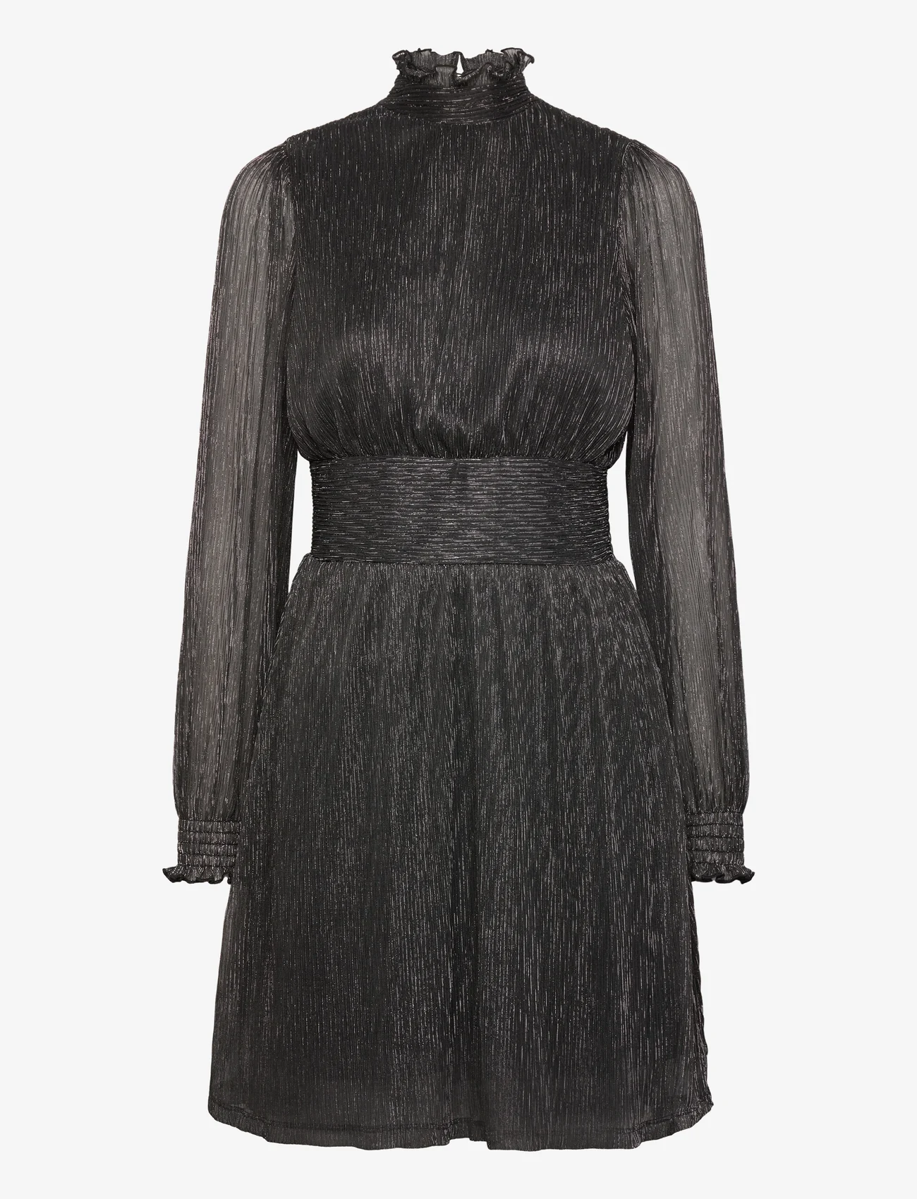 Vero Moda - VMAMAZE LS SHORT DRESS JRS - ballīšu apģērbs par outlet cenām - black - 0