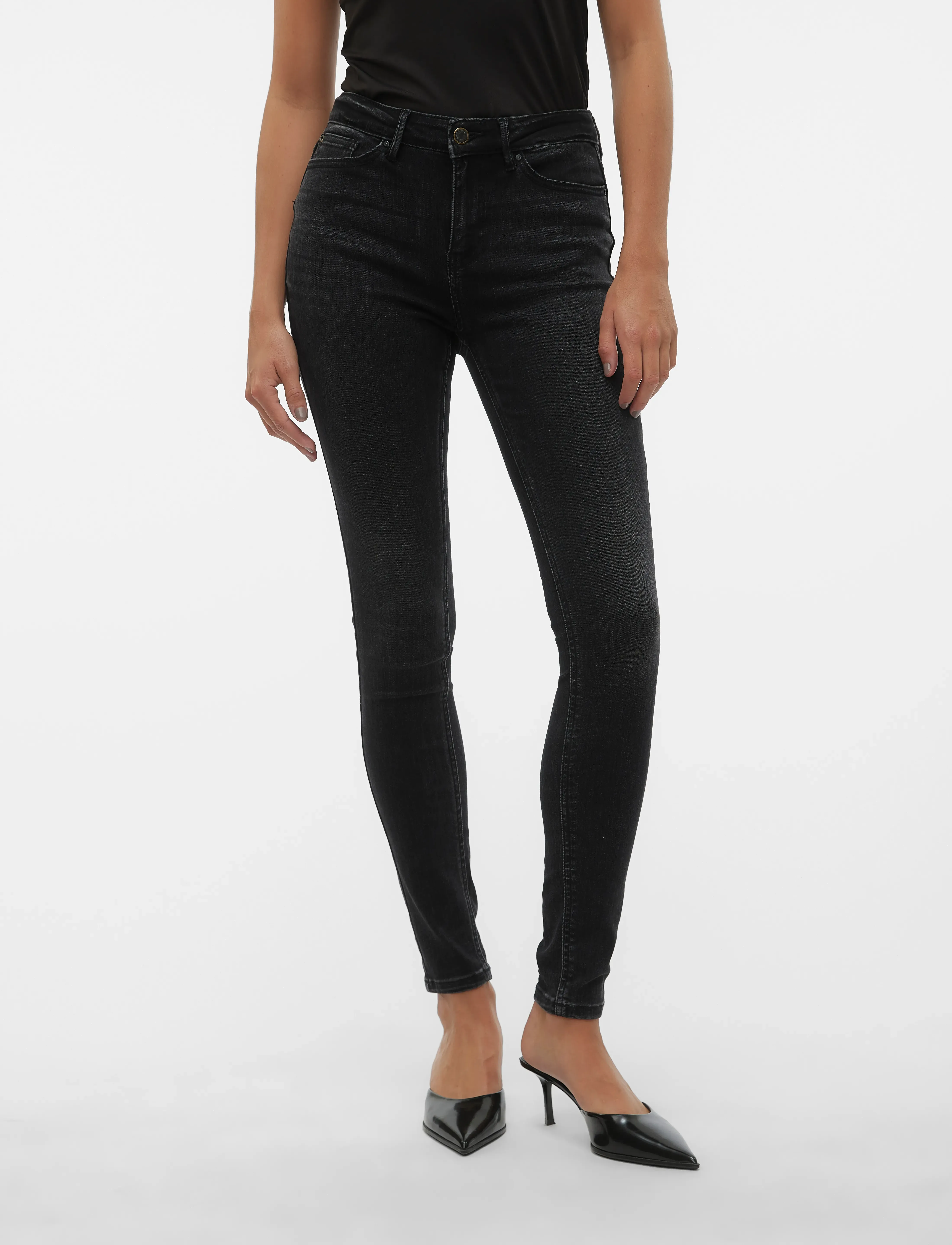 VERO MODA Vmflash Mr Skinny Jeans Li111 Ga Noos dam – bild 5