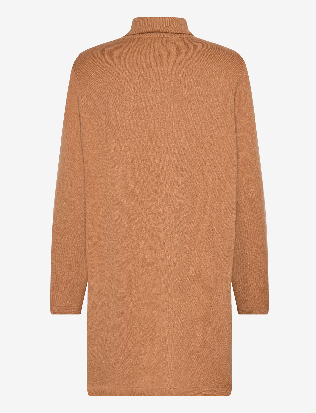 Vero Moda - VMMATHILDE LS FLAT LONG KNIT D2 - strikkjoler - tobacco brown - 2