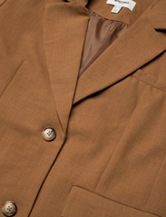 Vero Moda - VMMATHILDE LONG TAILORED BLAZER D2 - light coats - tobacco brown - 2