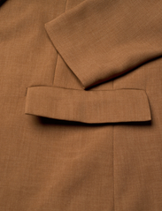 Vero Moda - VMMATHILDE LONG TAILORED BLAZER D2 - light coats - tobacco brown - 3