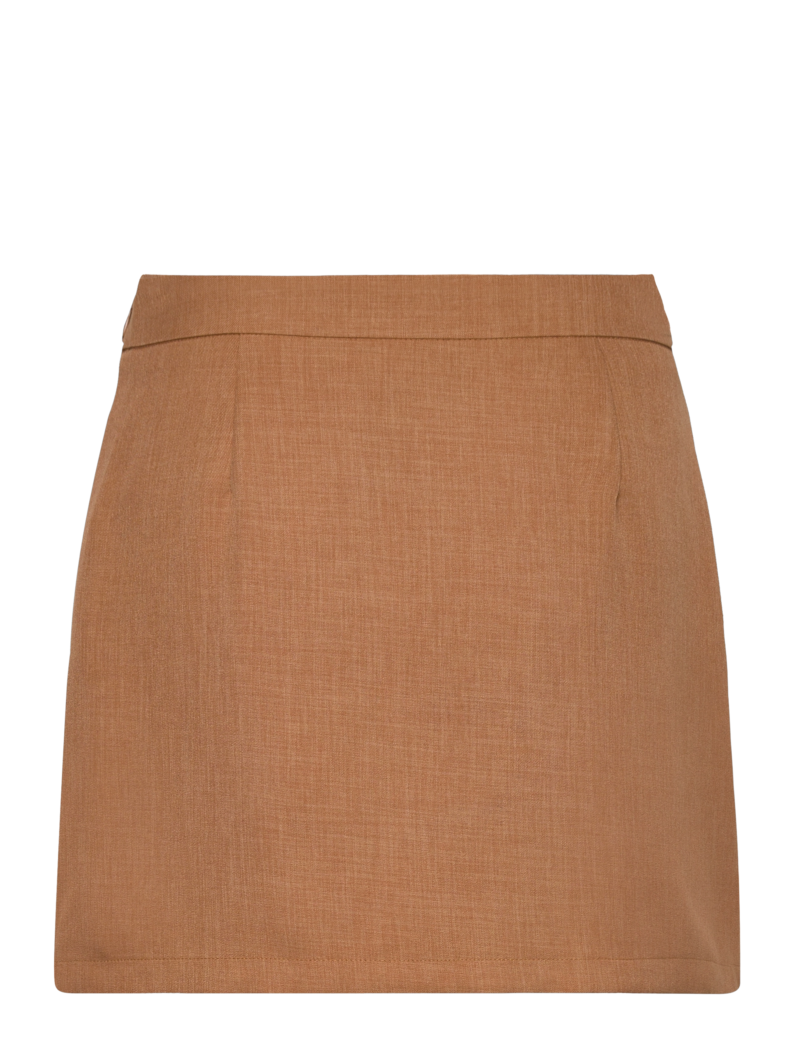 Vero Moda - VMMATHILDE HR TAILORED MINI SKIRT D2 - laveste priser - tobacco brown - 2