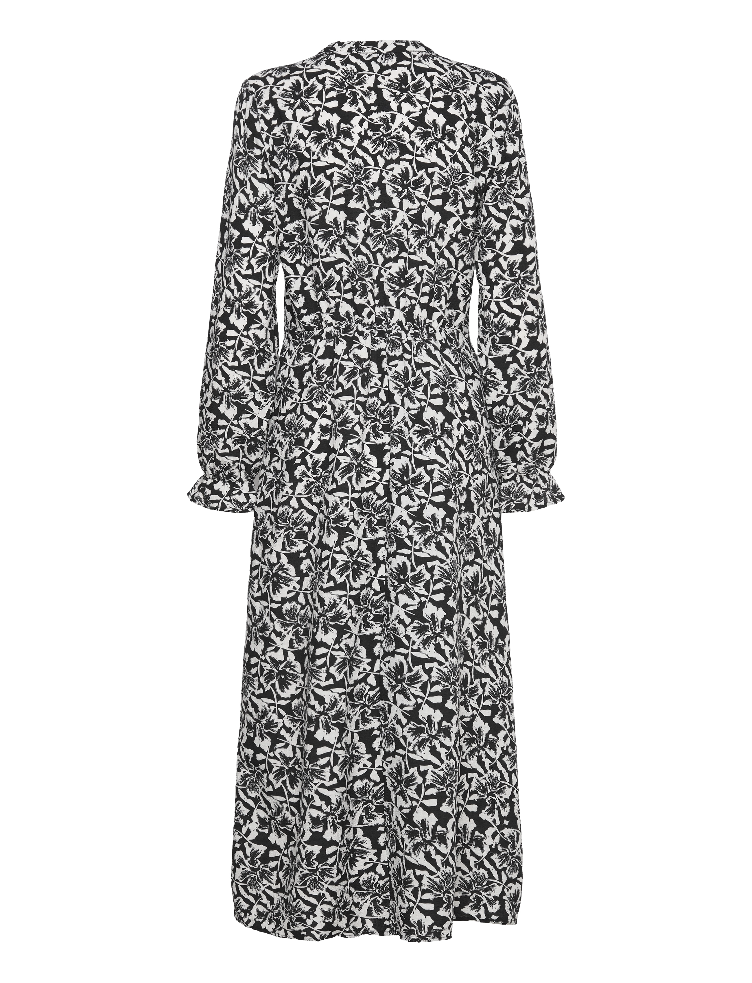 Vero Moda - VMSOPHIA L/S ANKLE DRESS WVN BOO - die niedrigsten preise - black - 2