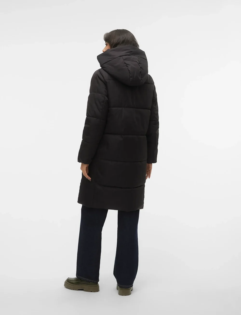 Vero Moda - VMSTELLA COAT NOOS - daunenmantel - black - 3