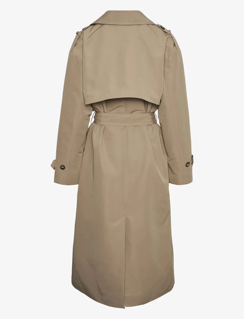 Vero Moda - VMCHLOE LONG TRENCHCOAT GA NOOS - trenči - silver mink - 2