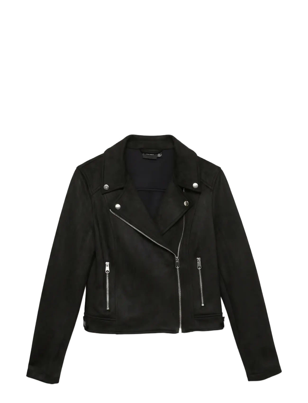 Vero Moda - VMJOSE SHORT FAUX SUEDE JACKET NOOS - frühlingsjacken - black - 1