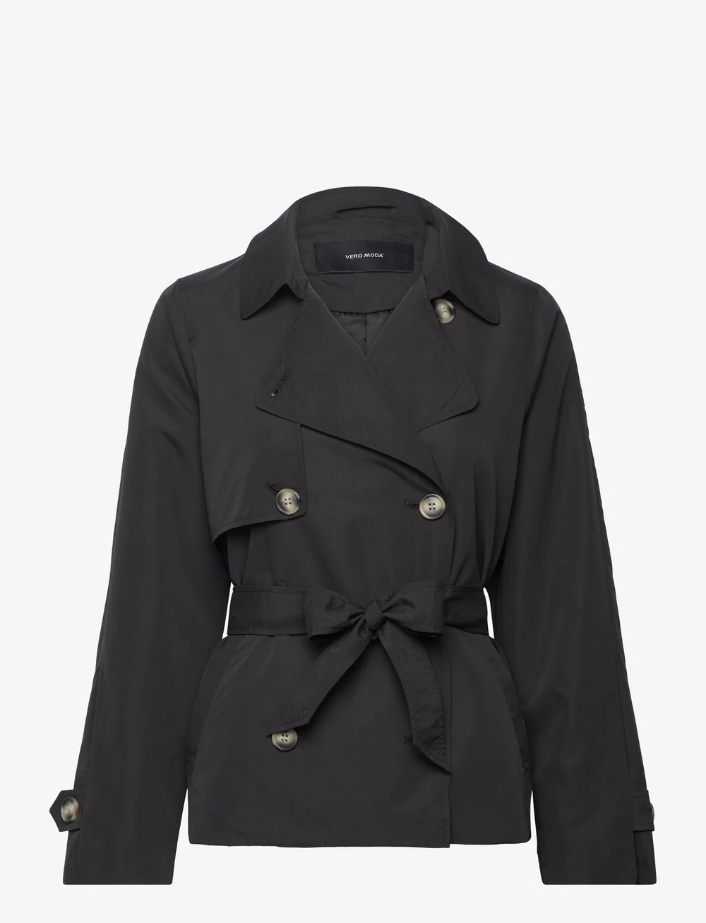 Vero Moda - VMZOA TRENCHCOAT NOOS - trenchcoats - black - 0
