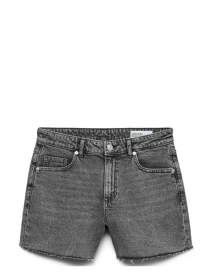 Vero Moda - VMTESS MR SHORT DNM SHORTS MIX GA NOOS - jeansshorts - medium grey denim - 1