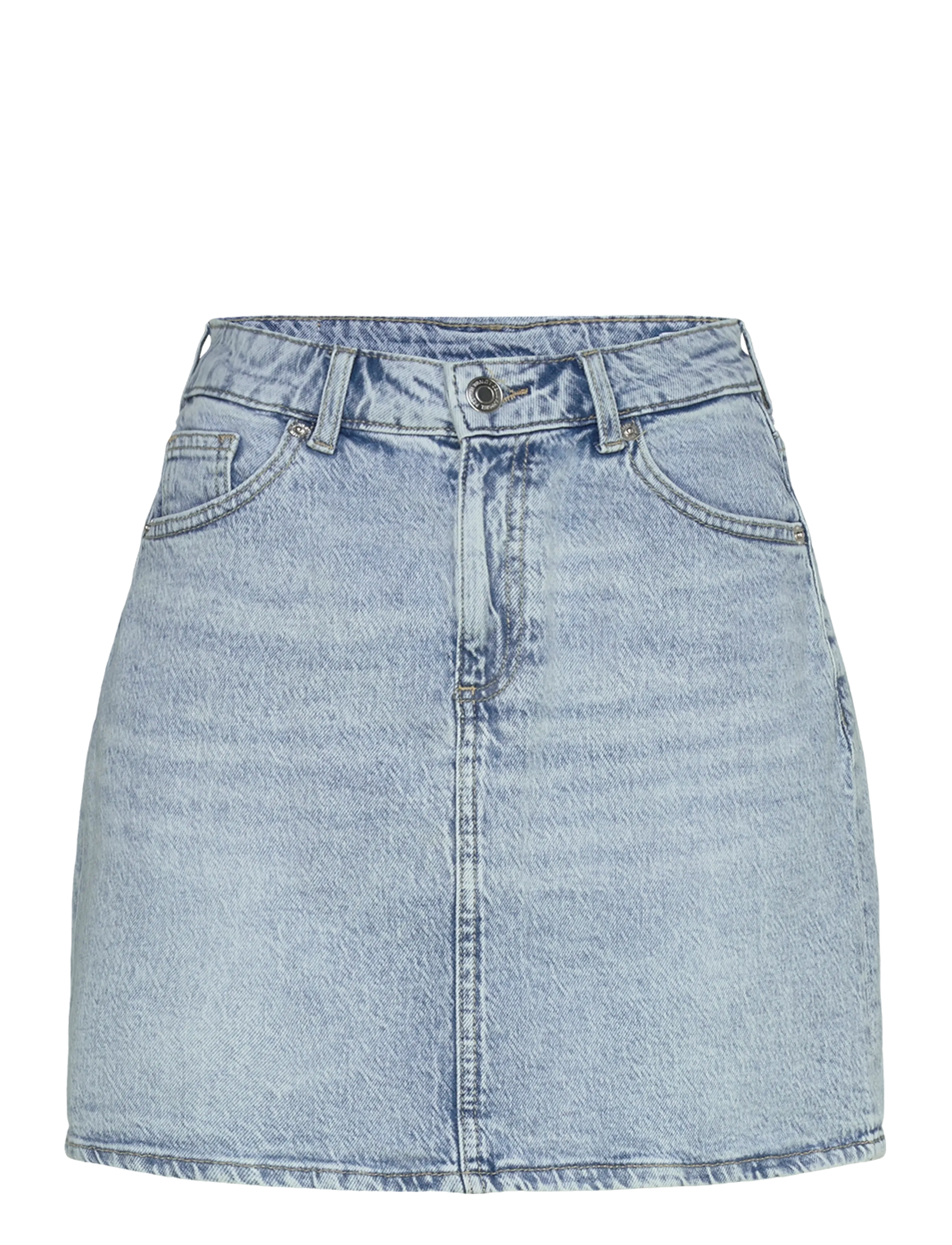 Vero Moda VMTESSA HR SHORT DNM SKIRT MIX GA NOOS - Röcke - LIGHT BLUE DENIM / blue