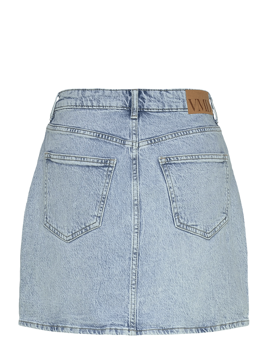Vero Moda - VMTESSA HR SHORT DNM SKIRT MIX GA NOOS - jupes en jeans - light blue denim - 2