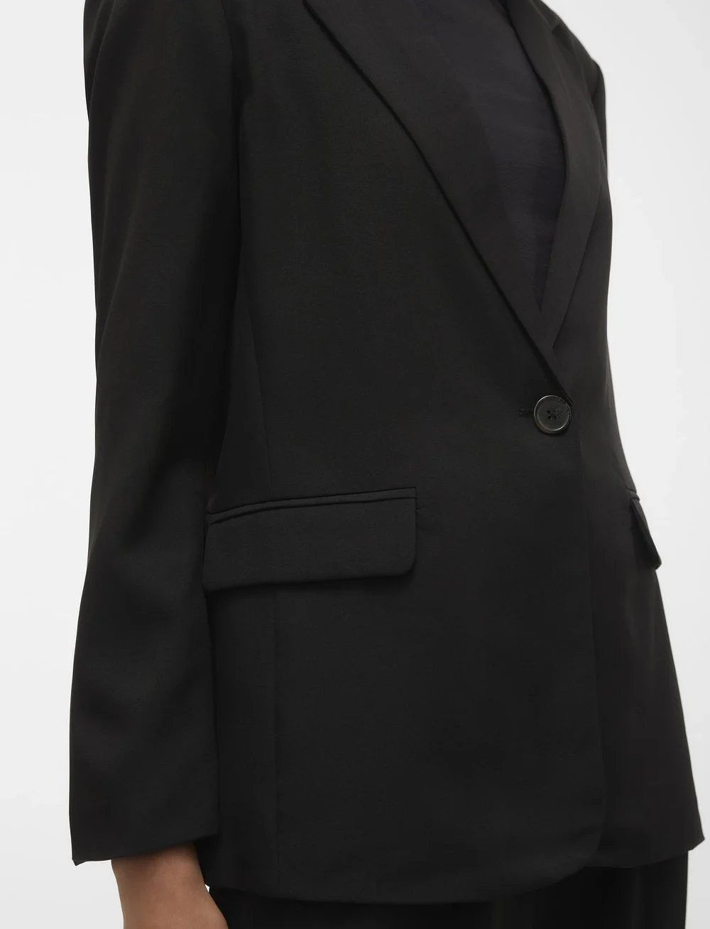 Vero Moda - VMRITA LS LOOSE BLAZER NOOS - einreihige blazer - black - 4