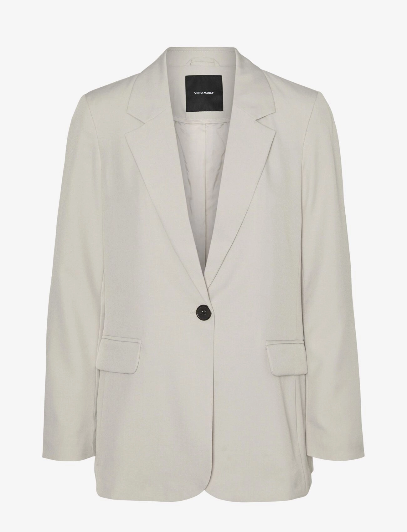 VMRITA LS LOOSE BLAZER NOOS - SILVER LINING