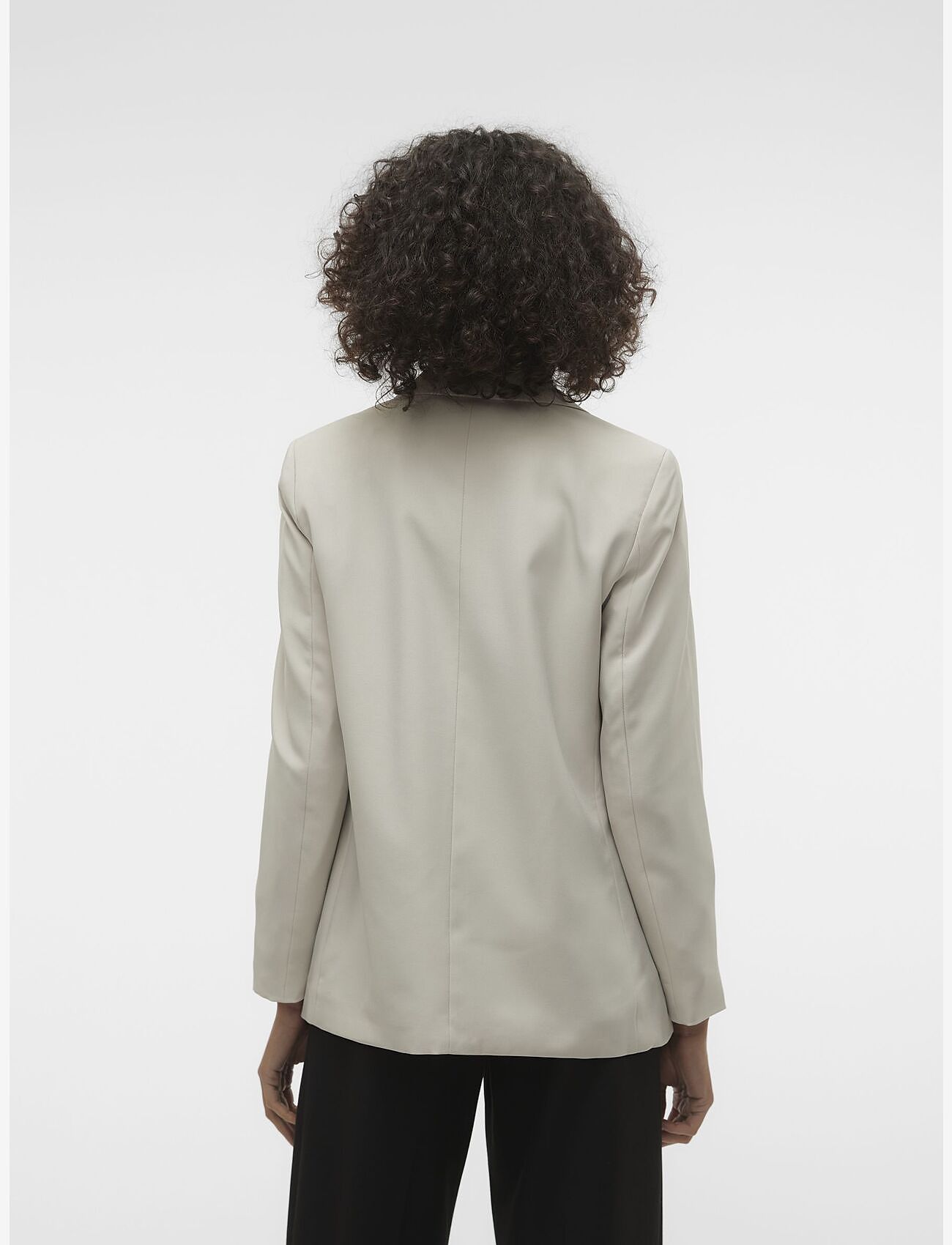 Vero Moda - VMRITA LS LOOSE BLAZER NOOS - silver lining - 2