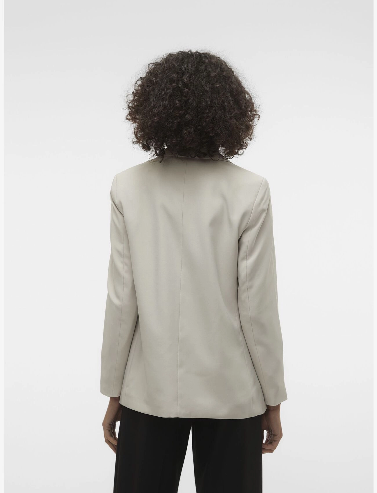 Vero Moda - VMRITA LS LOOSE BLAZER NOOS - silver lining - 2