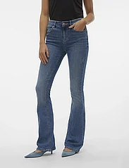 Vero Moda - VMFLASH MR FLARED JEANS LI347 GA NOOS - alt eriti laia säärega teksad - medium blue denim - 5