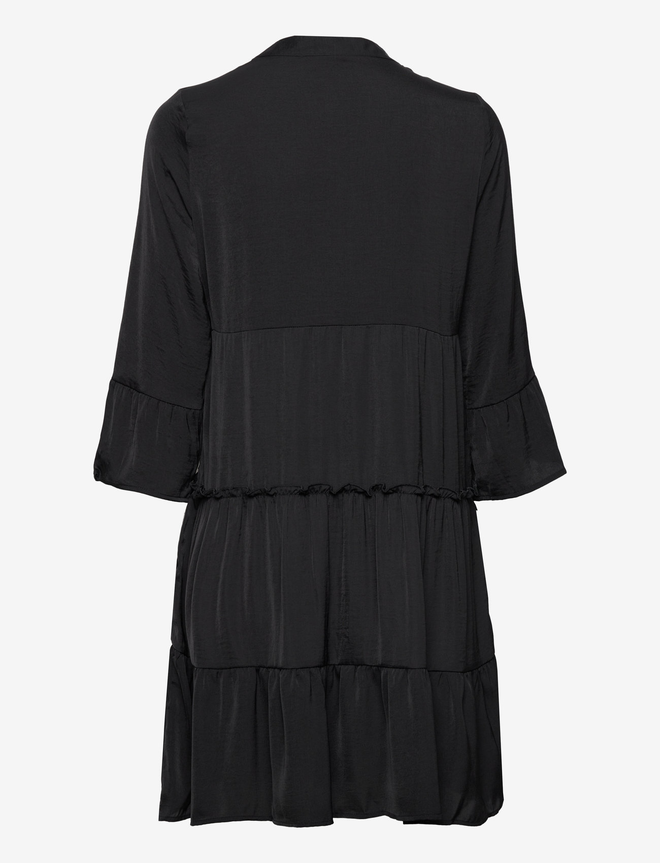 Vero Moda - VMKATRINE 3/4 SHORT DRESS WVN GA - minikleidid - black - 2