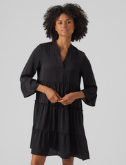 Vero Moda - VMKATRINE 3/4 SHORT DRESS WVN GA - feestelijke kleding voor outlet-prijzen - black - 2