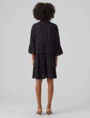 Vero Moda - VMKATRINE 3/4 SHORT DRESS WVN GA - feestelijke kleding voor outlet-prijzen - black - 3