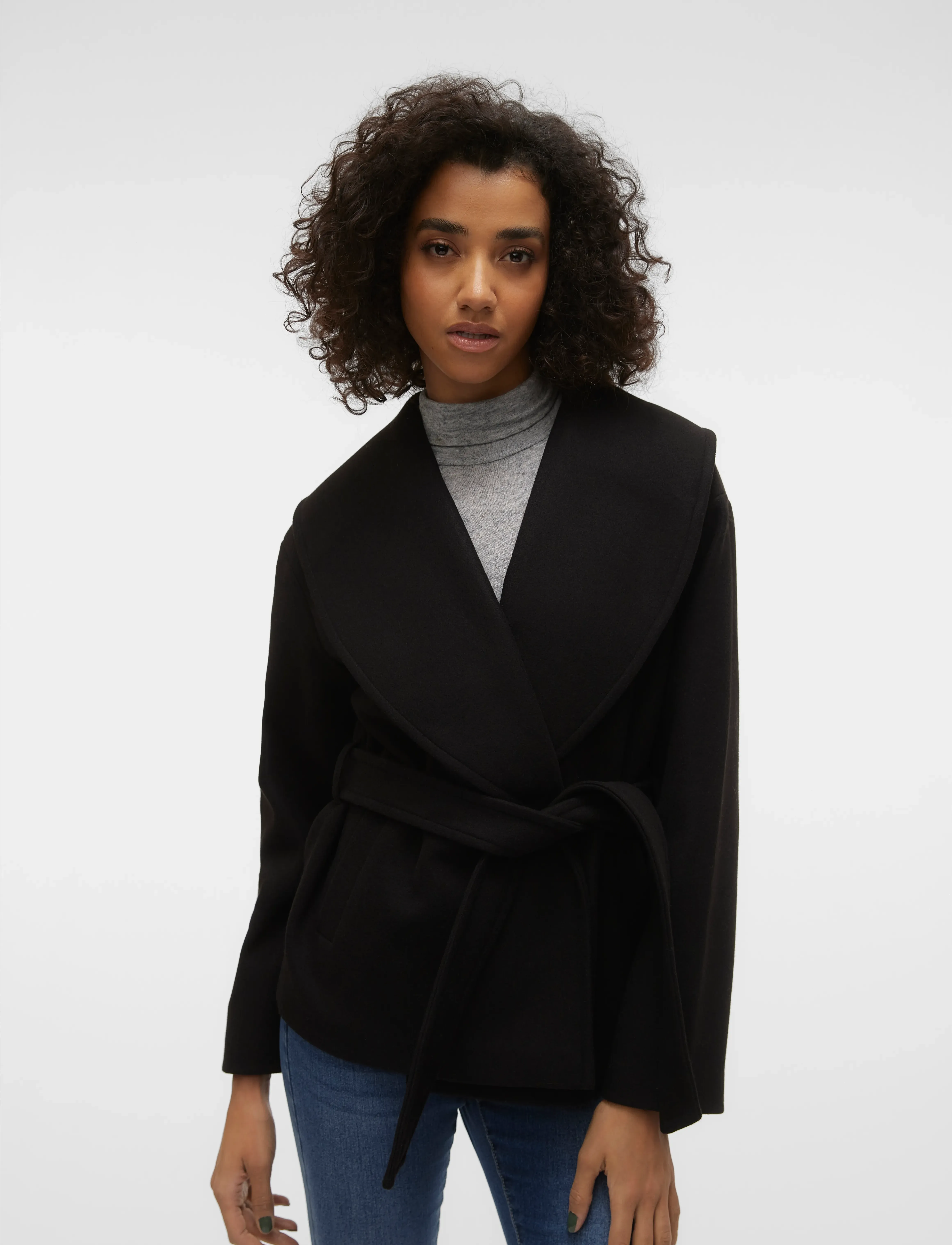 Vero Moda - VMANNE BERGEN JACKET LCS - overtøj - black - 3