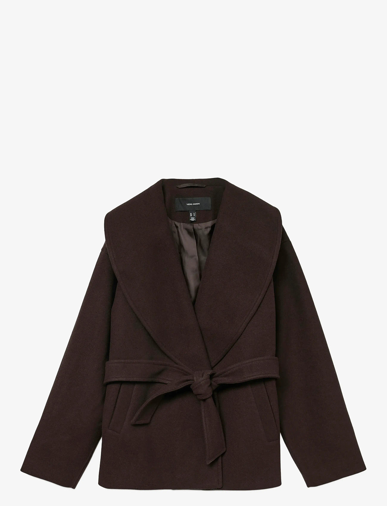 Vero Moda - VMANNE BERGEN JACKET LCS - vinterjakker - chocolate torte - 1
