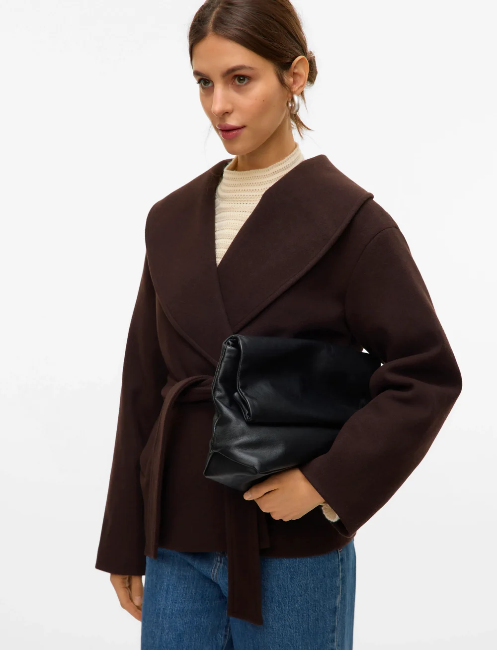 Vero Moda - VMANNE BERGEN JACKET GA NOOS - vinterjakker - chocolate torte - 4