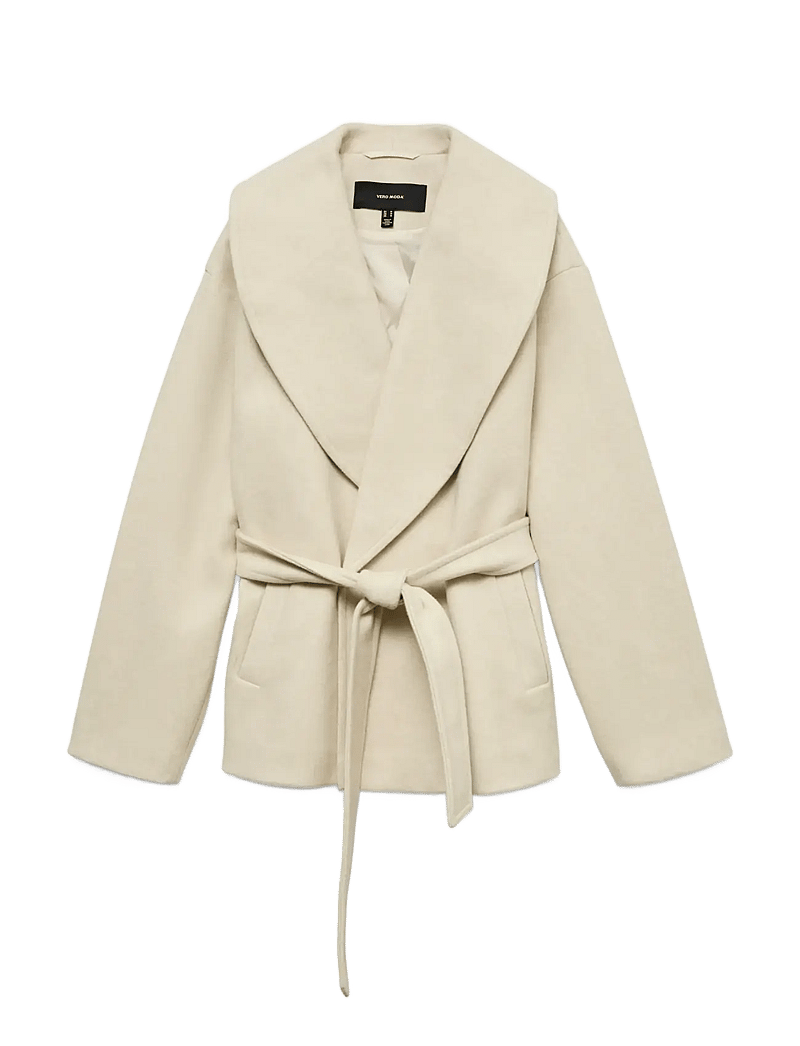 Vero Moda - VMANNE BERGEN JACKET LCS - vinterjakker - oatmeal - 1
