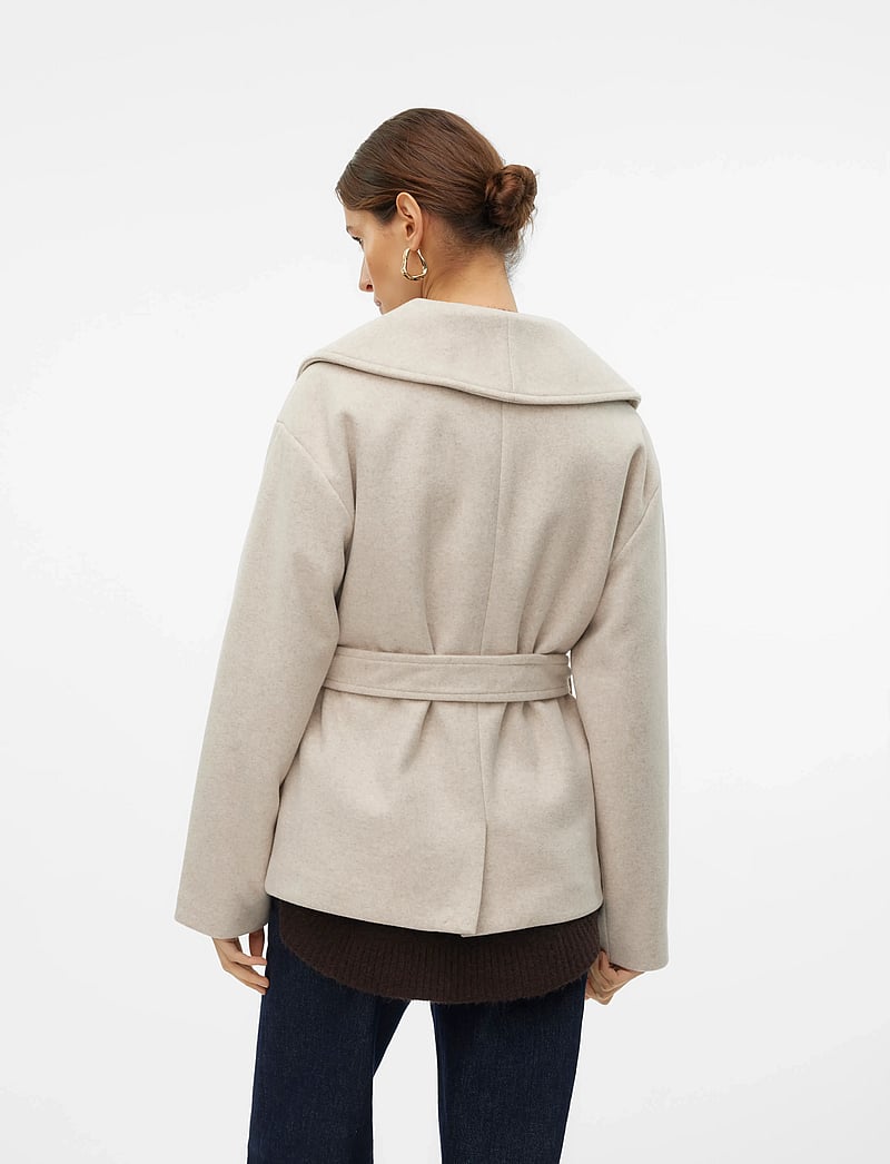 Vero Moda - VMANNE BERGEN JACKET LCS - vinterjakker - oatmeal - 2