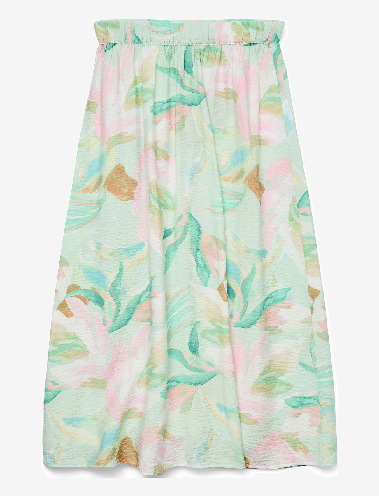 Vero Moda - VMJOSIE 7/8 SKIRT WVN GA - midi-röcke - birds egg green - 0