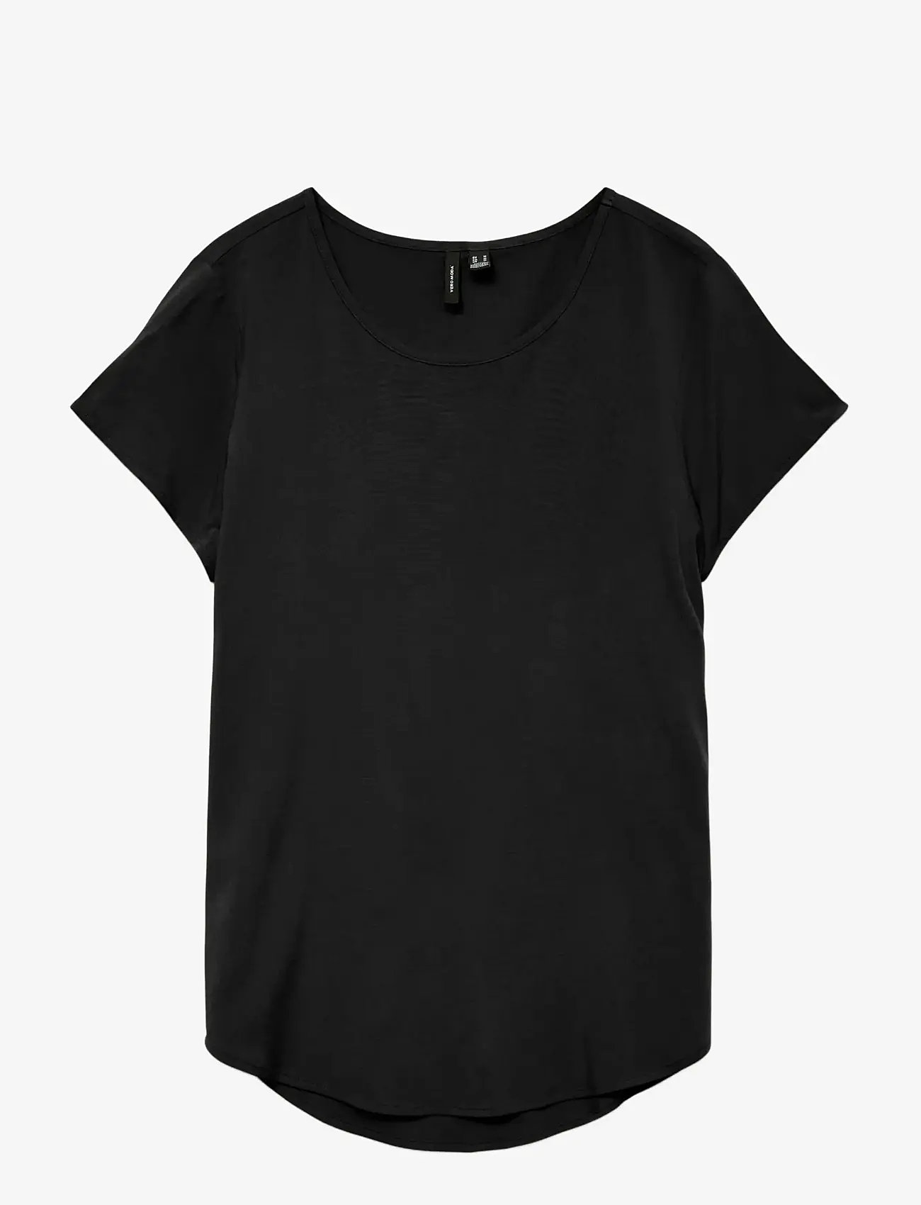 Vero Moda - VMBELLA SS TOP WVN NOOS - t-shirts - black - 1