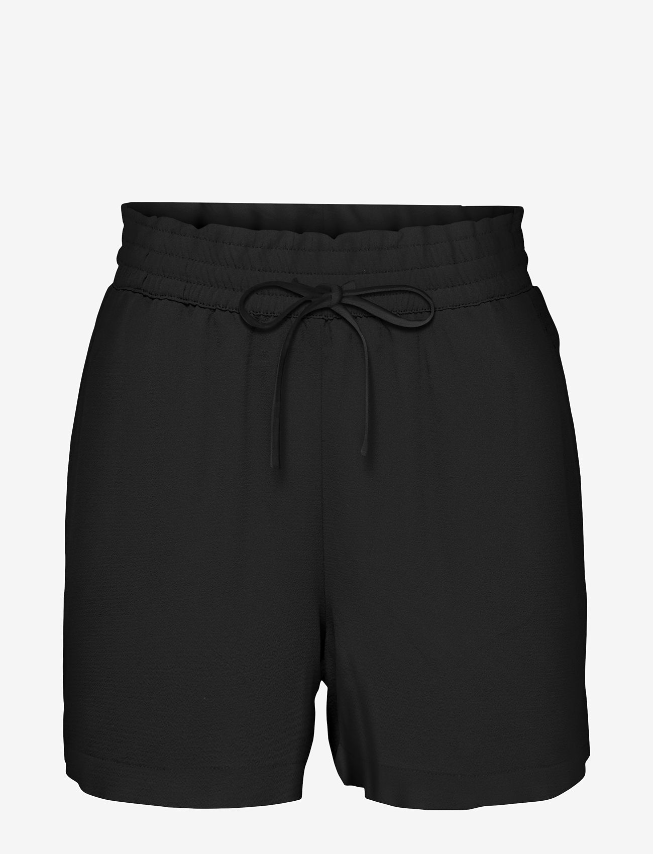 Vero Moda - VMMYMILO HW PAPERBAG SHORTS WVN  GA - linased lühikesed püksid - black - 1
