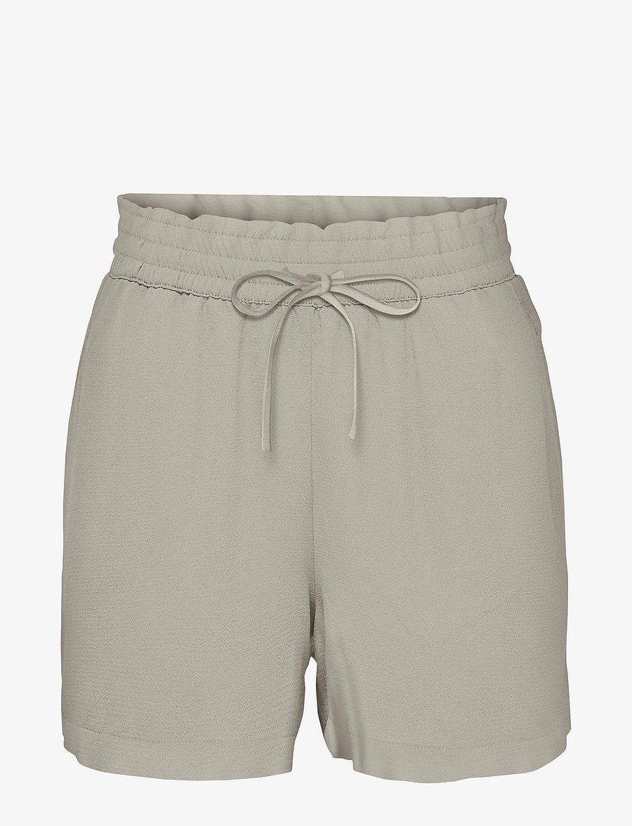Vero Moda - VMMYMILO HW PAPERBAG SHORTS WVN GA - leinen-shorts - silver lining - 1