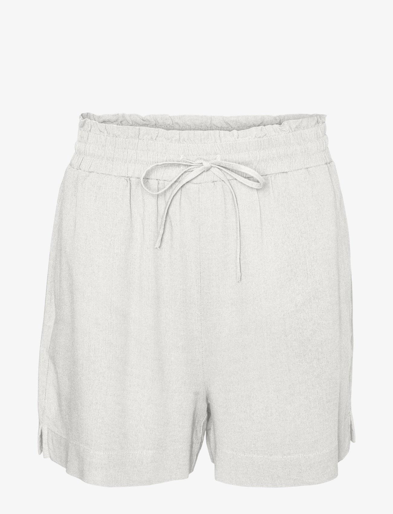 Vero Moda VMMYMILO HW PAPERBAG SHORTS WVN  GA - Paperbag shorts - SNOW WHITE / white