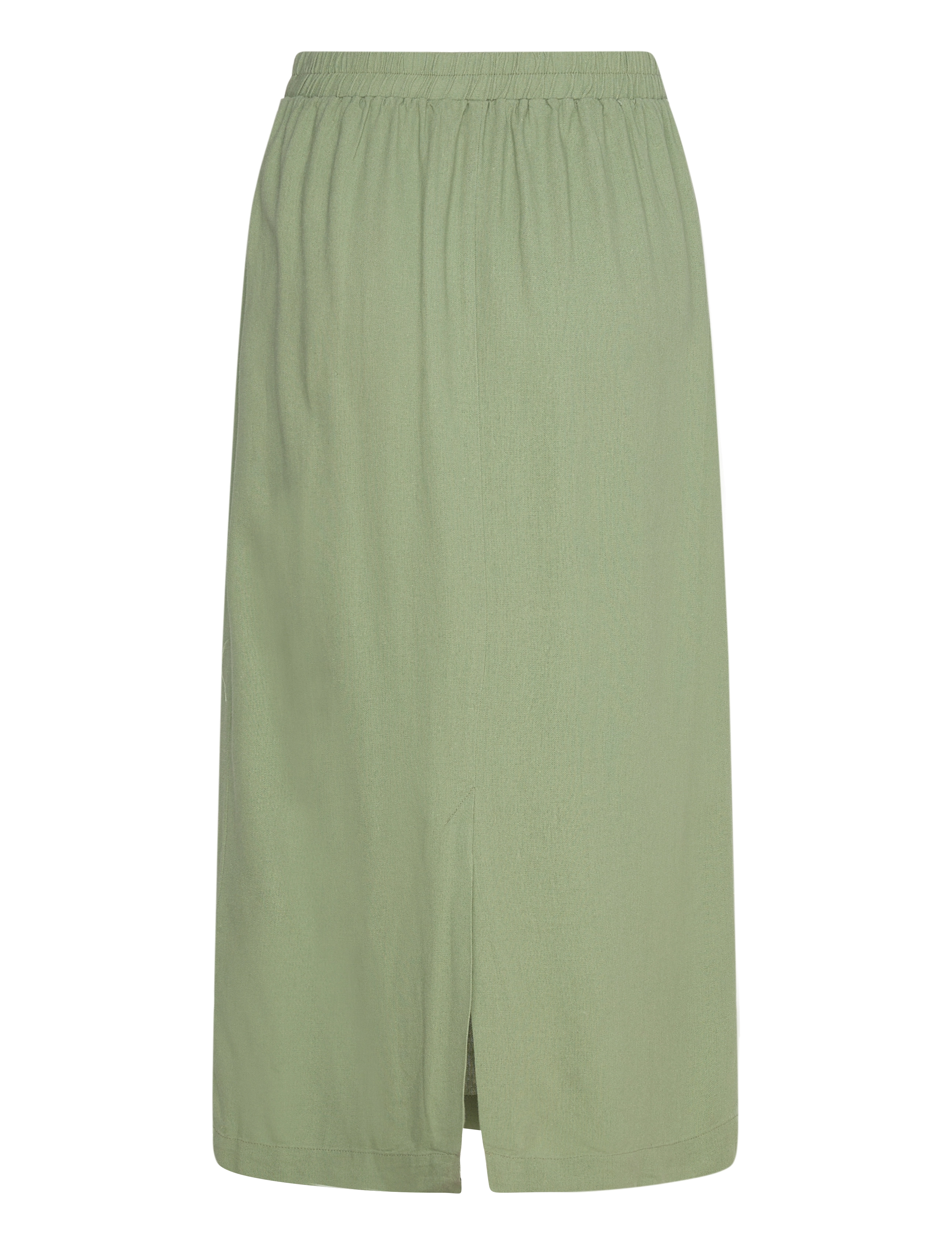 Vero Moda - VMMYMILO HW 7/8 SKIRT WVN GA - laveste priser - hedge green - 1