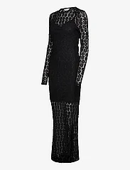 Vero Moda - VMIVANIA LS O-NECK ANKLE LACE DRESS VMA - nėriniuotos suknelės - black - 2