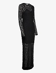 Vero Moda - VMIVANIA LS O-NECK ANKLE LACE DRESS VMA - nėriniuotos suknelės - black - 3